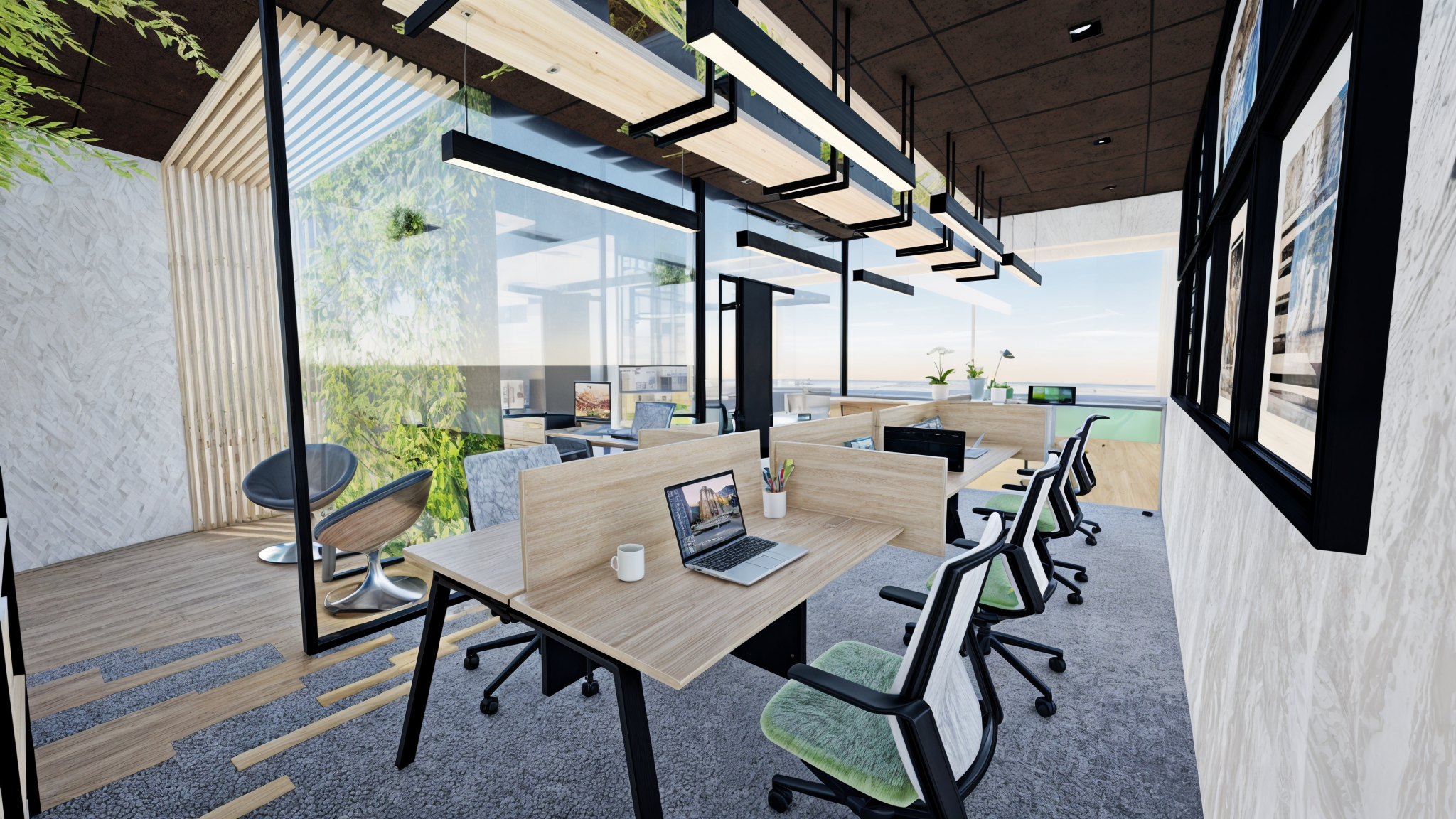 Tendências Arquitetônicas em Escritórios Modernos